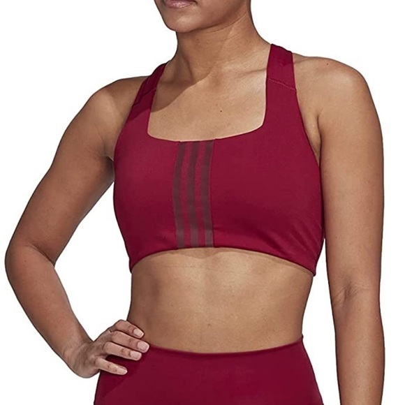 adidas Other - New with tags adidas Women's Training Medium Support Better 3-Stripes XS- DD